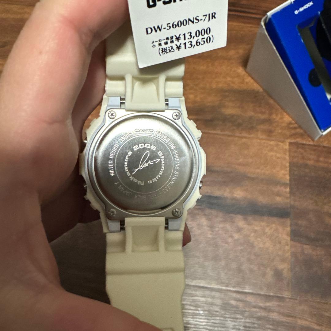 87 G-SHOCK DW-5600NS 中村俊輔コラボ