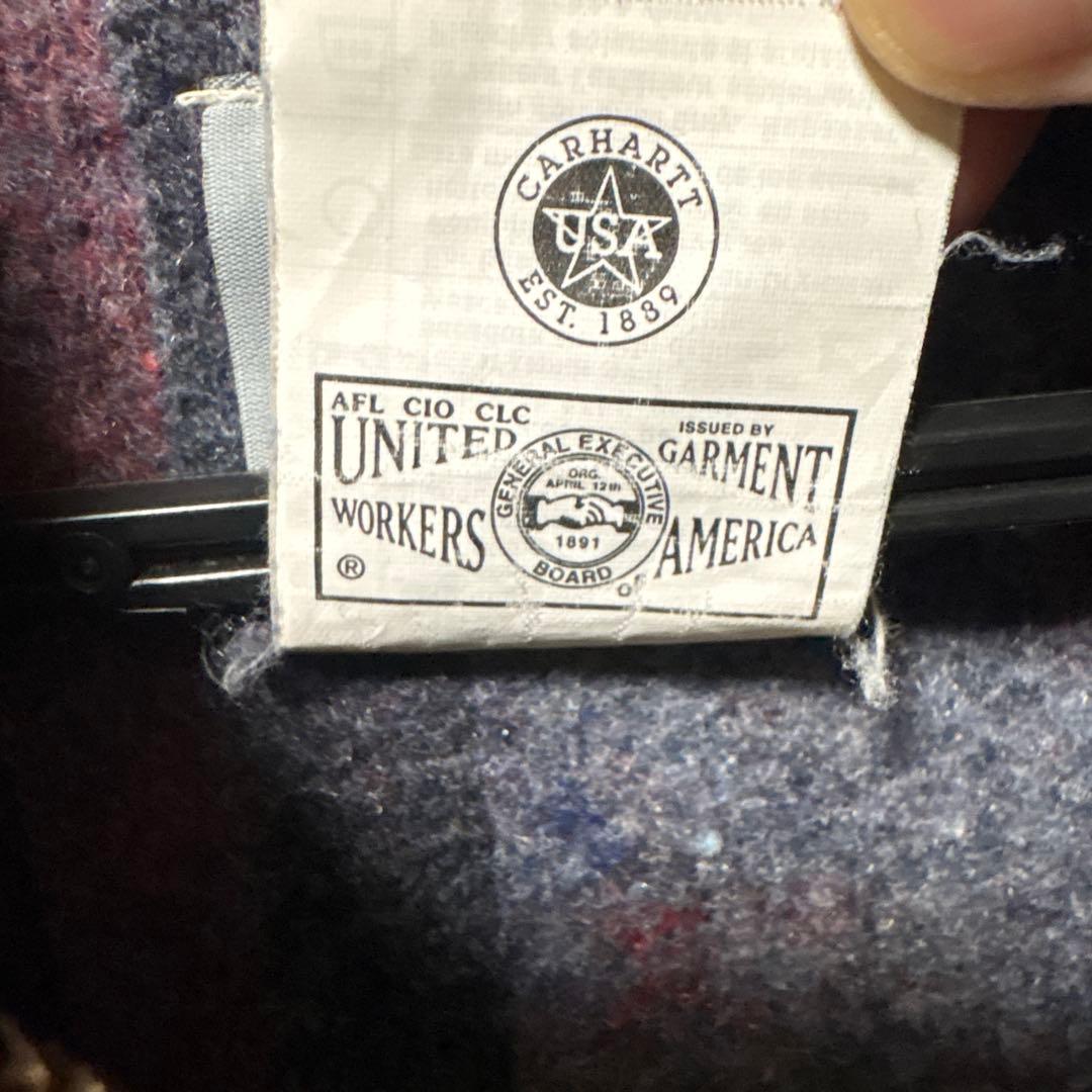 【希少】USA製 Carhartt フェード　デトロイトジャケット サイズ 38
