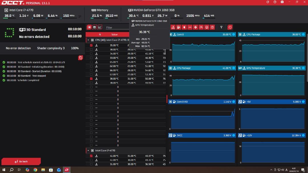 ゲーミングPC i7-4770/GTX1060/16GB