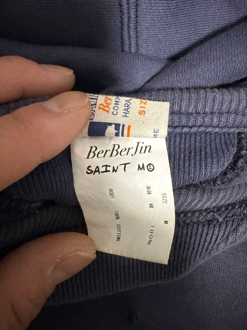 セントマイケル　ベルベルジン　後付けダブルフェイスパーカー　キムタク着用