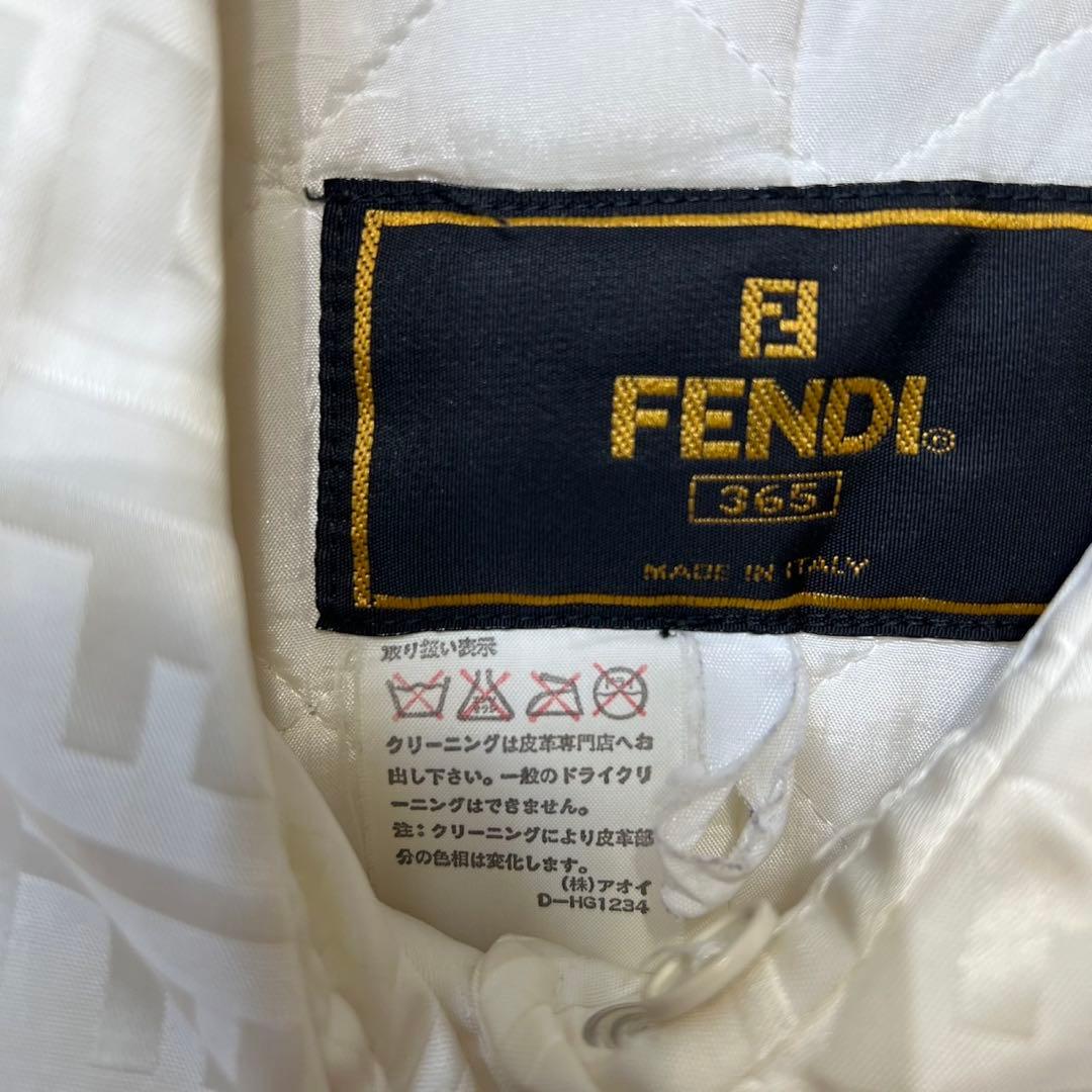 希少 FENDI 上質 ズッカ FFロゴ 総柄 デザイン ステンカラーコート