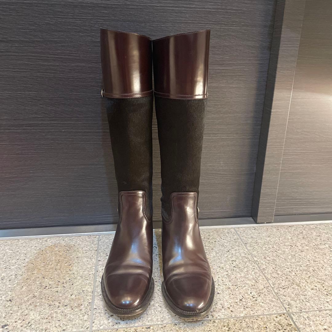 m*o様 【GUCCI】お値下げ不可　ロングブーツ　35 1/2
