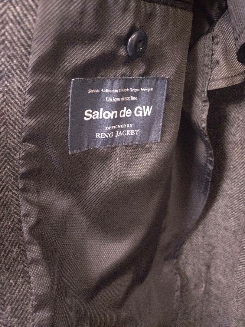 Salon de GW チェスターコート　Lサイズ