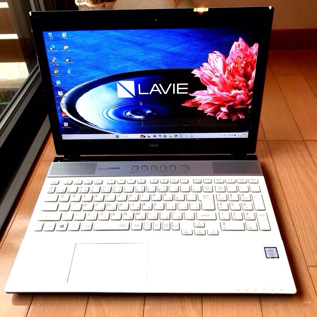 美品LaVieNS750/GAWタッチパネル(SSD512GB+HDD1TB)