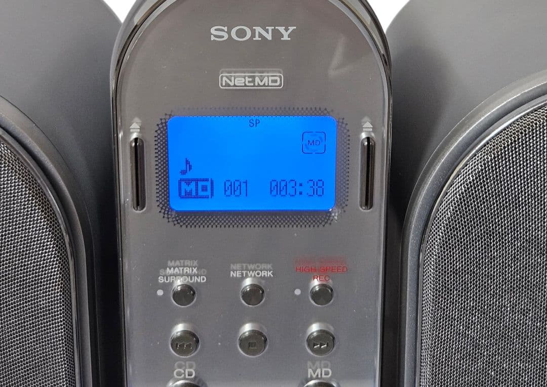 ソニー Net MDオーディオシステム LAM-Z03 CD・MDプレーヤー
