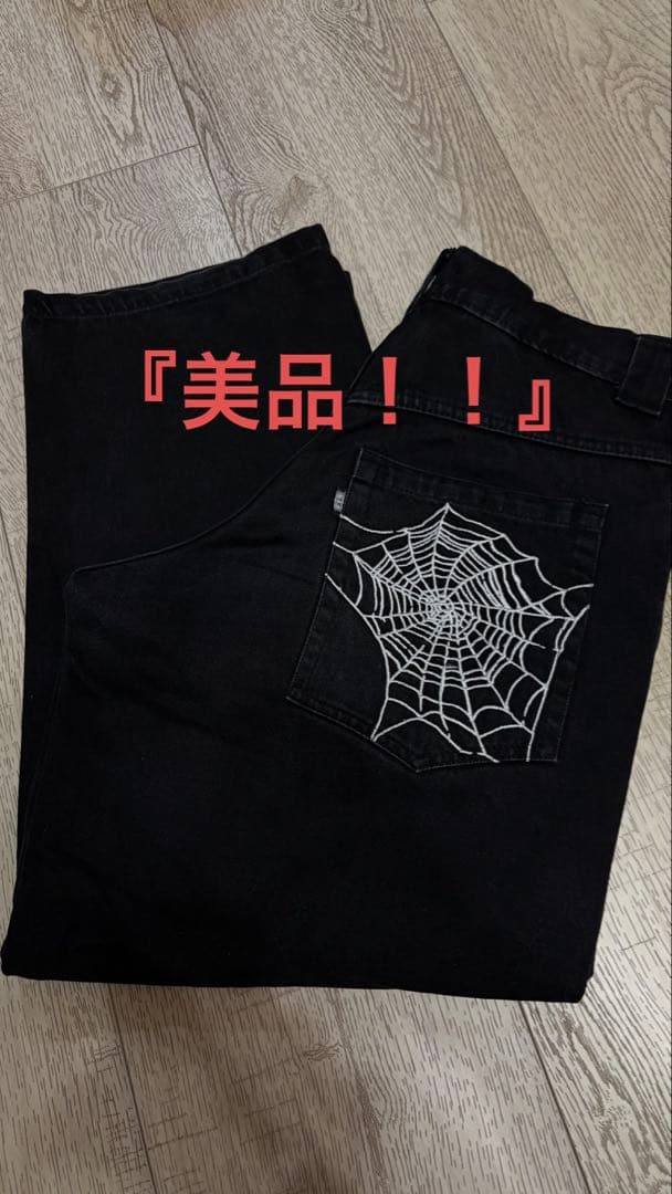 『美品！！』earl skateboards デニム ブラックS