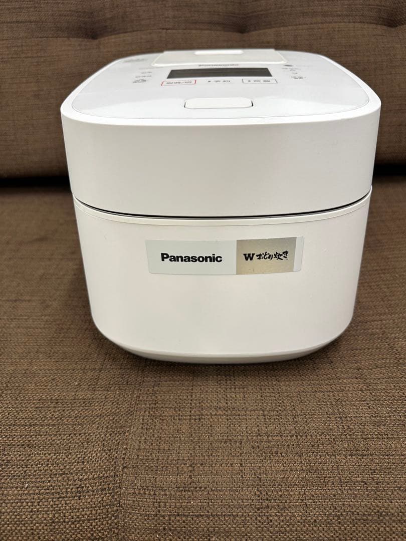 ⑤ Panasonic Wおどり炊き 炊飯器　SR-VSX189 19年製
