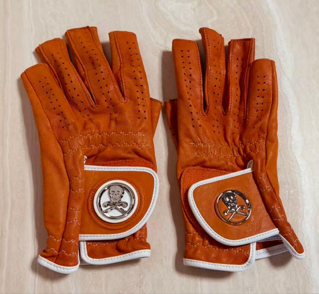 美品 gravis ゴルフ シューズ & マークアンドロナ グローブ 左右セット