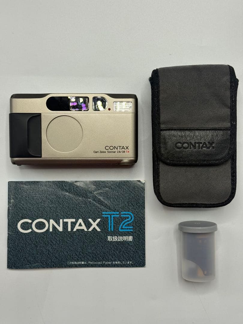 【美品】CONTAX コンタックス T2 コンパクトフィルムカメラ コンパクト