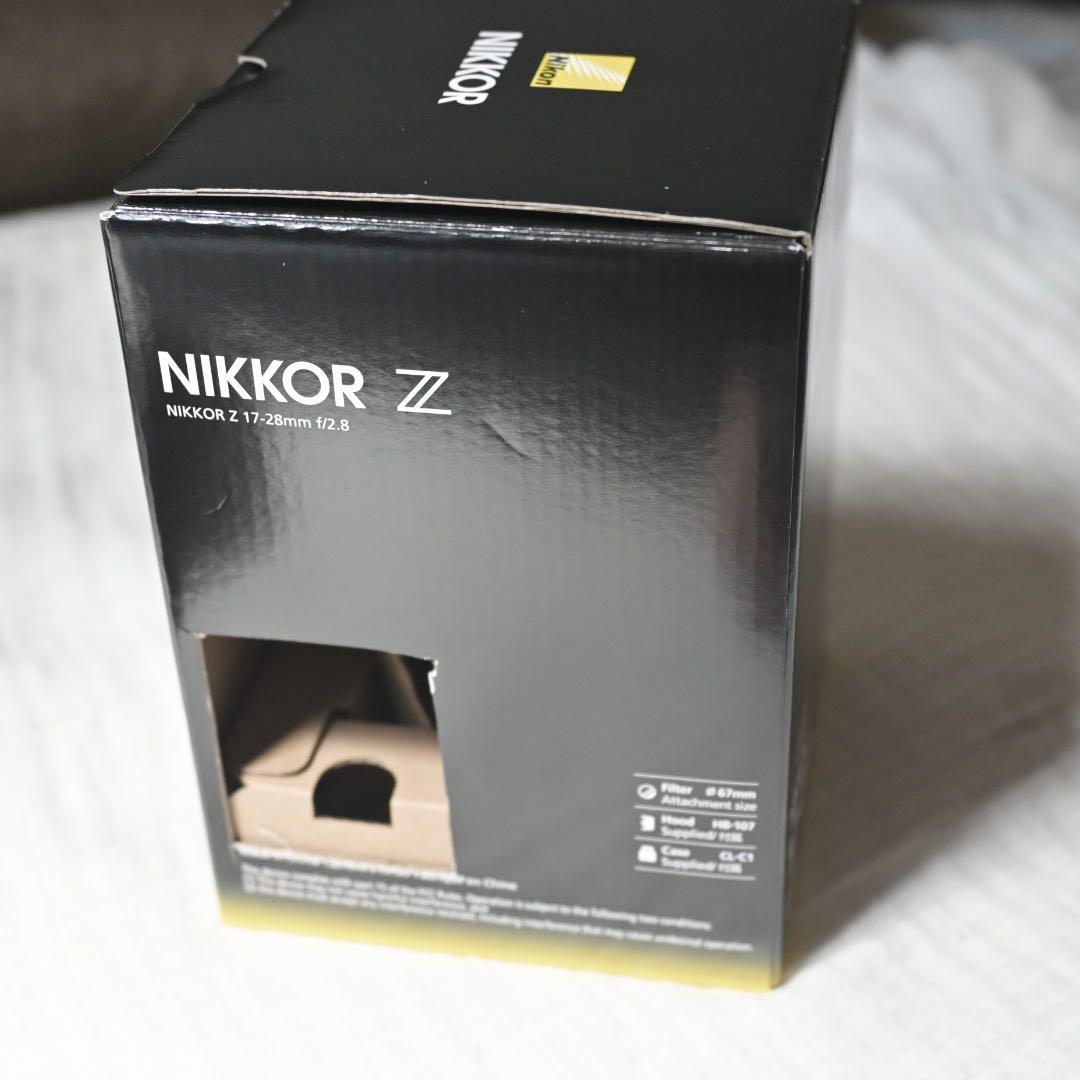 【新品同等品】ニコン z NIKKOR 17-28mm f2.8