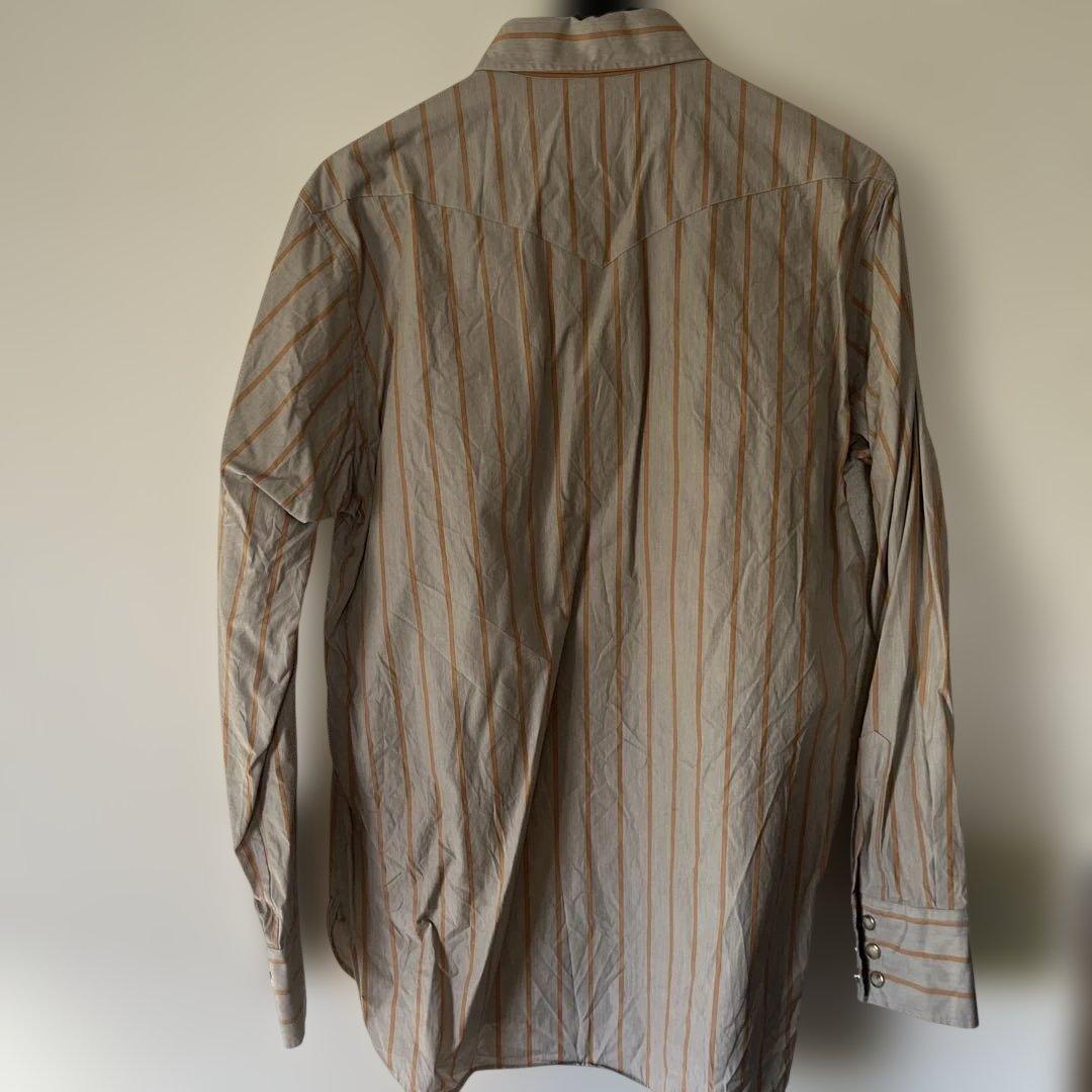 Out of Trad ストライプ 長袖シャツ サイズ2
