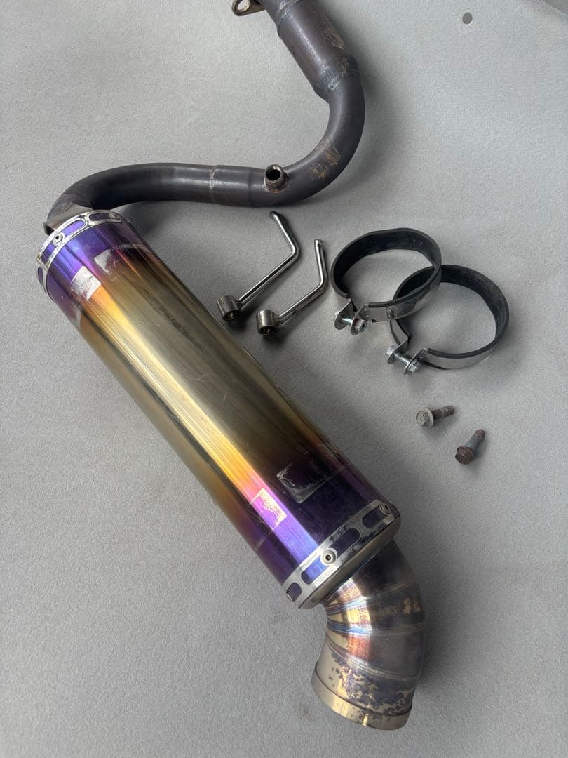 【美品】S510P ハイゼットトラック ウィルズウィン チタンサイド出しマフラー