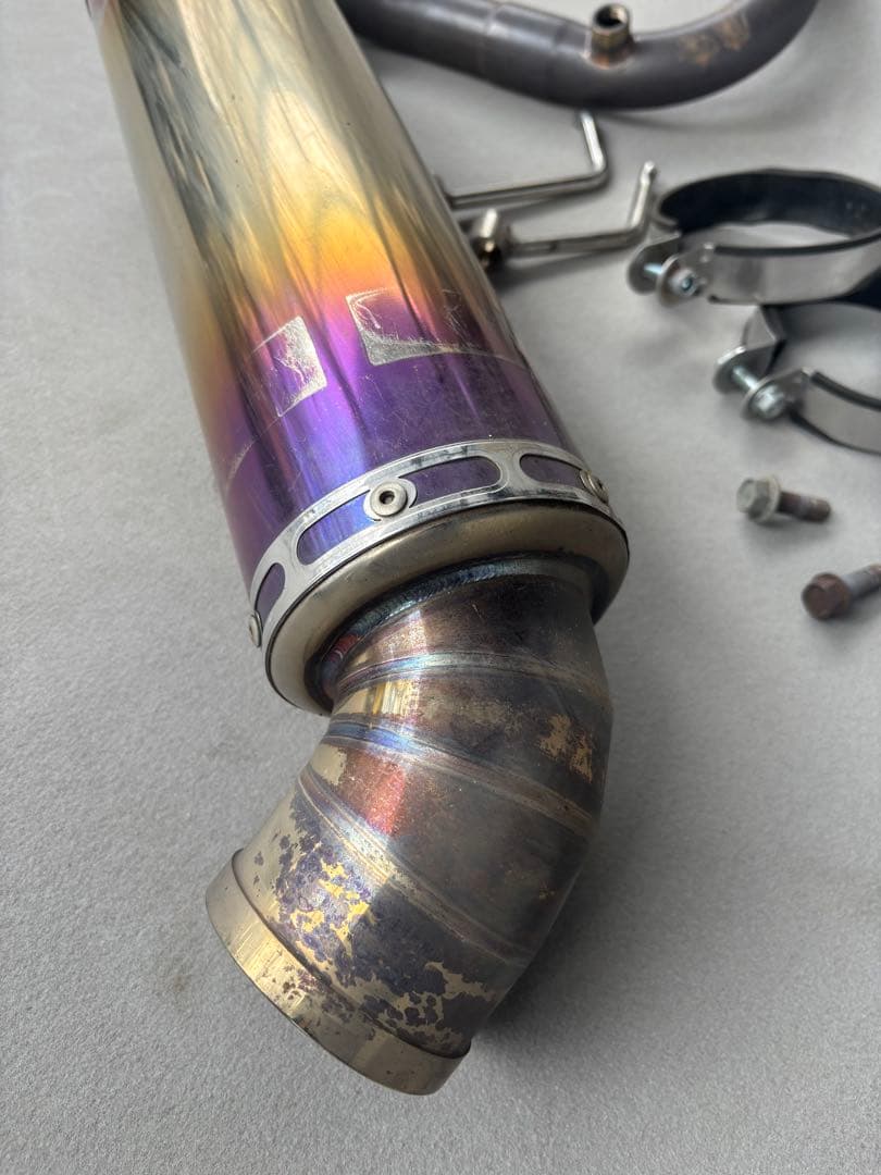 【美品】S510P ハイゼットトラック ウィルズウィン チタンサイド出しマフラー