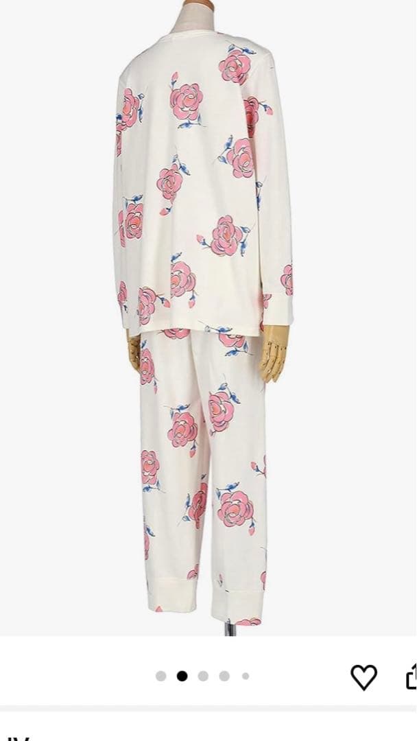 【値下げ】ツモリチサト　スリープ　パジャマ　Mサイズ　ホワイト　額縁のマリーさん