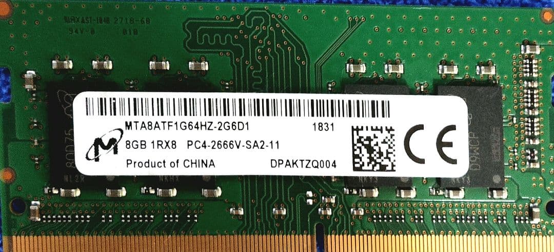 PC用メモリ PC4-2666V 8GB × 76枚セット