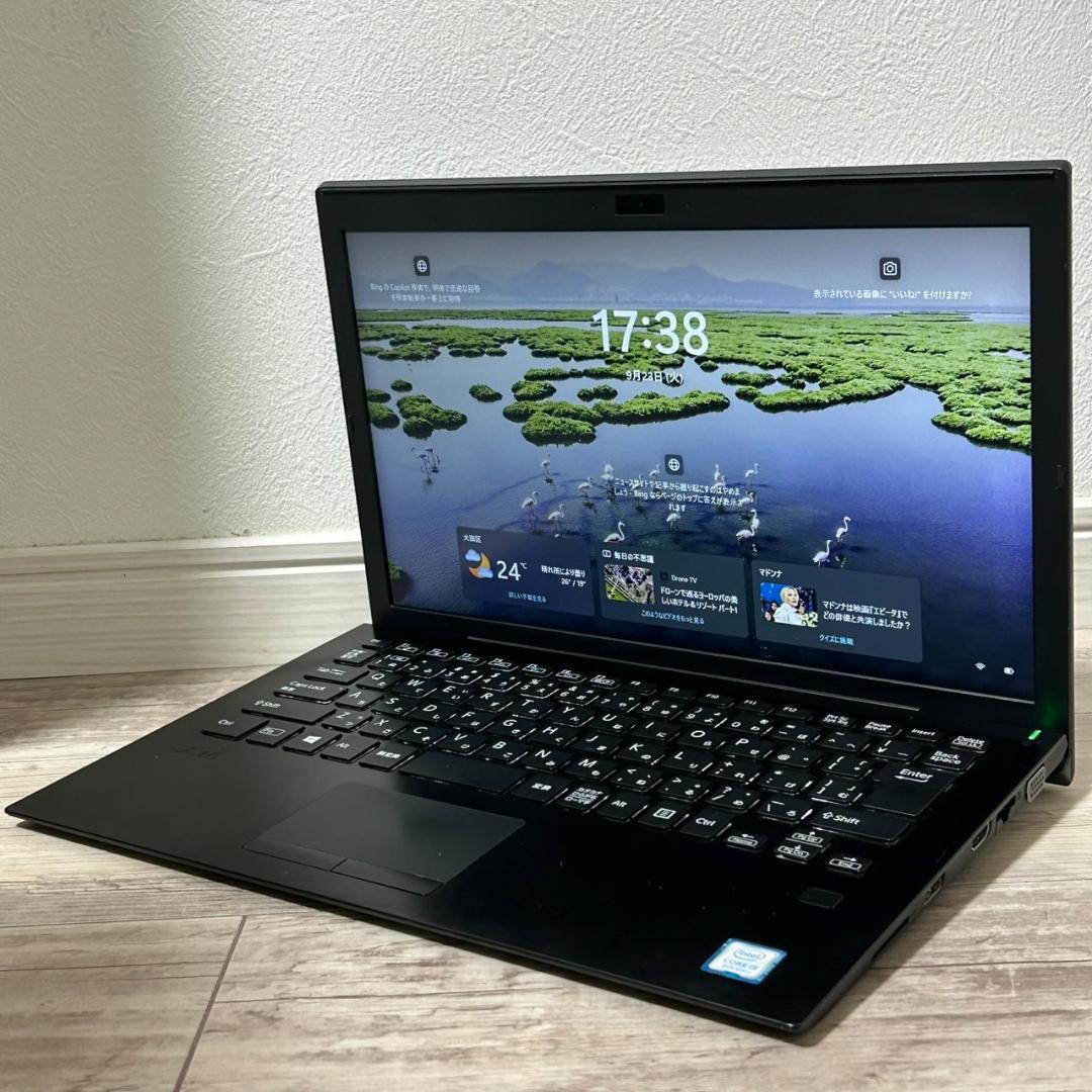 Windowsノート本体 VAIO Pro PG Core i5(8250U)/8G/256GB/13.3