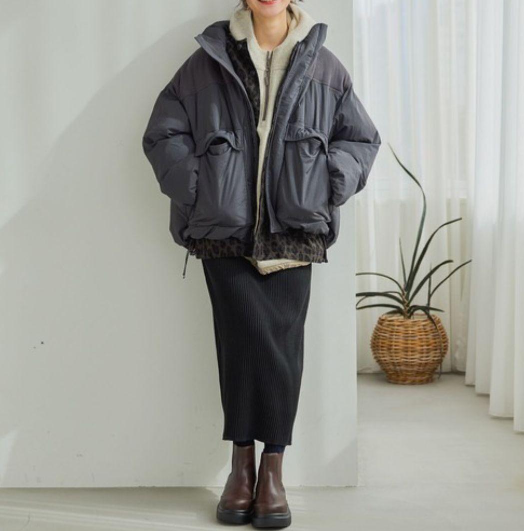 ニコアンド アライドモンスター切り替えジャケット 撥水加工