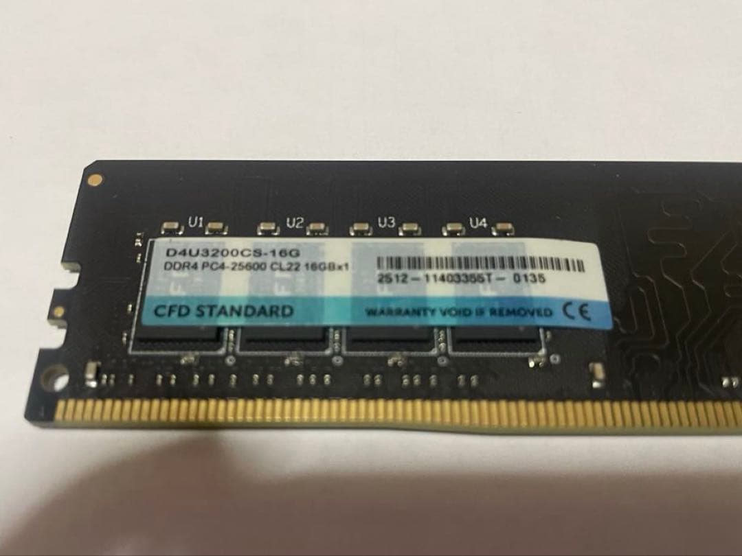 CFD D4U3200CS-16G DDR4 メモリ 16GB×2