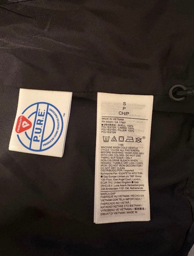 GAP RECYCLED PUFFER ダウンジャケット