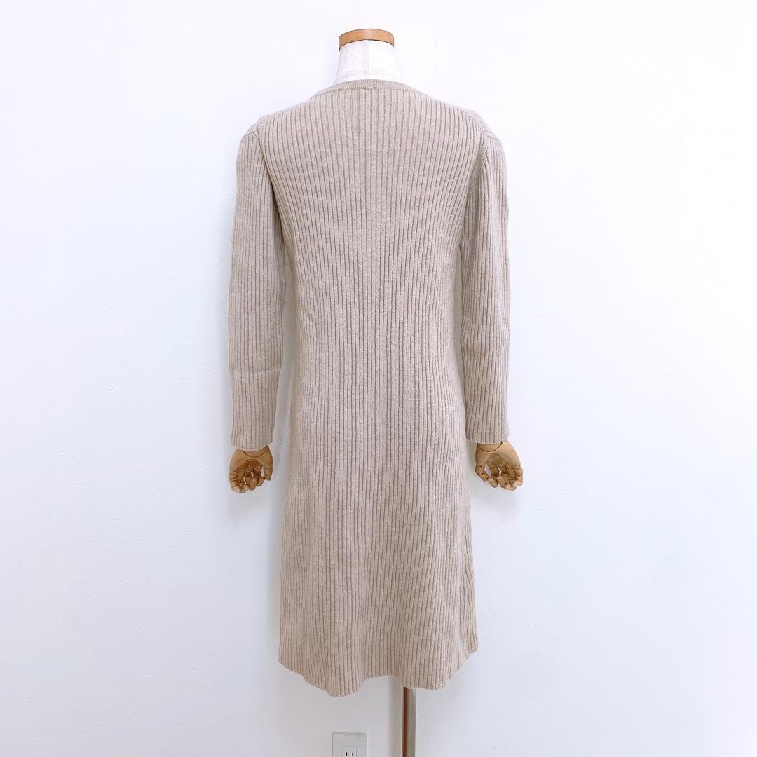 【ゆみちゃん✨】❤️プラージュ✨サイズF✨リブニットワンピース✨