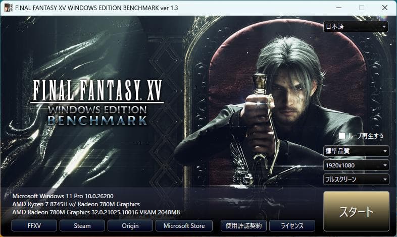 専用 MINISFORUM UM870 Slim　R7 8745H　Win11