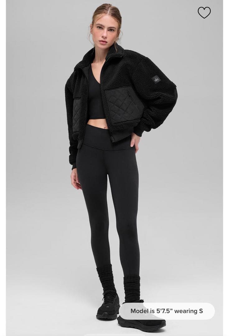 alo シェルパ エッジ ボンバー