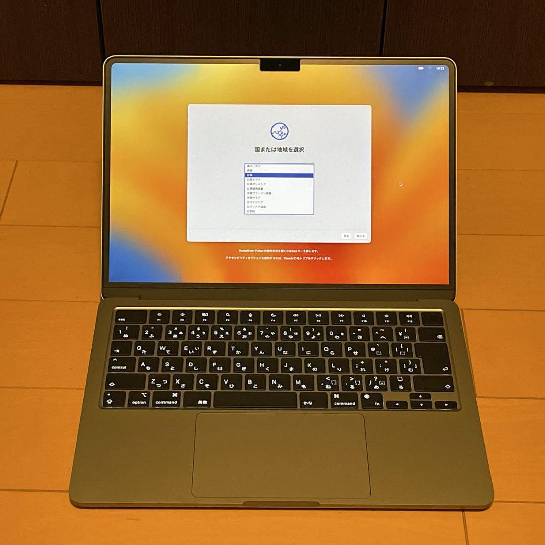【美品】MacBook Air M2 16GB 1TB 13\
