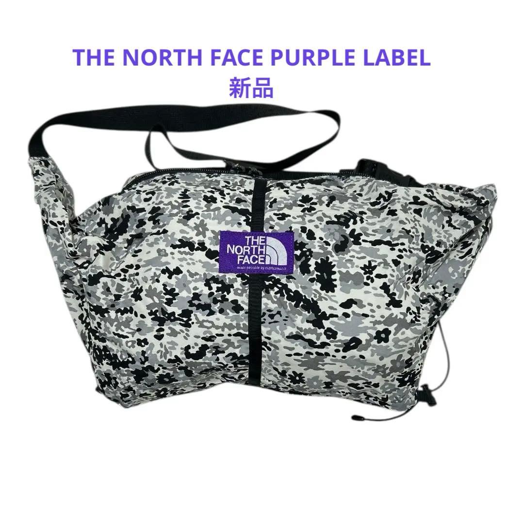 新品 ノースフェイス パープルレーベル ショルダーバッグ 花柄 送料込