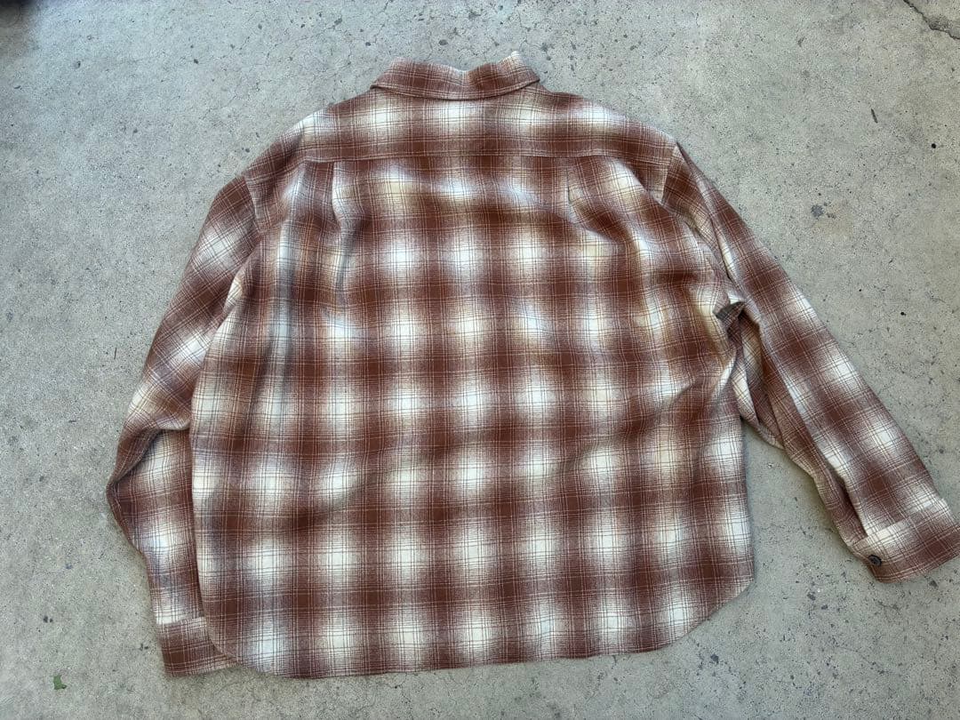 tattoostudioyamada PENDLETON オンブレチェックシャツ