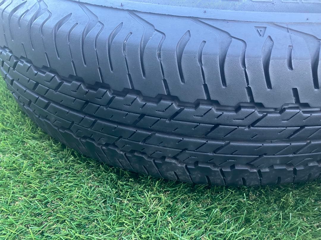 ジムニーシエラJB74 純正タイヤホイール4本 走行6000km引取OKナット付