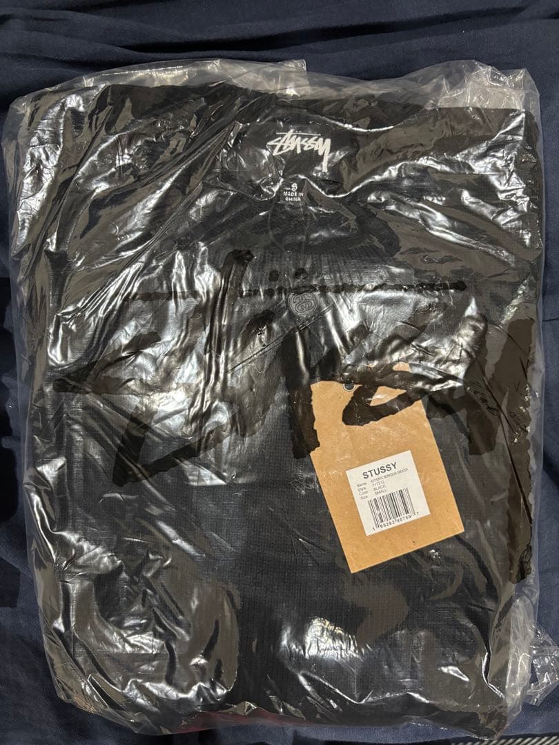 STUSSY ニットセーターAUTHENTIC WORKGEAR SWEATER