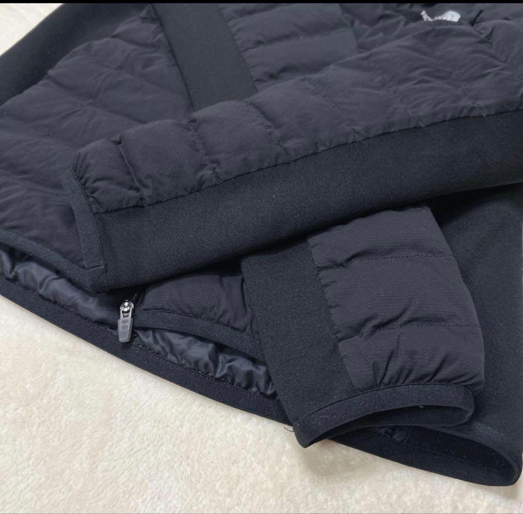 THE NORTH FACE 細身ブラックダウンジャケット