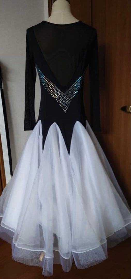 社交ダンス　スタンダードドレス　モダン　パーティーデモ　XXL