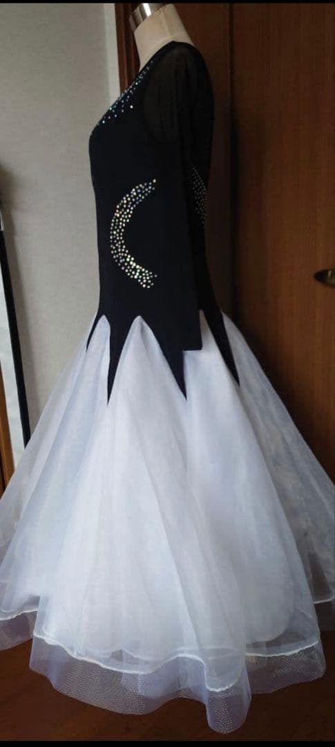 社交ダンス　スタンダードドレス　モダン　パーティーデモ　XXL