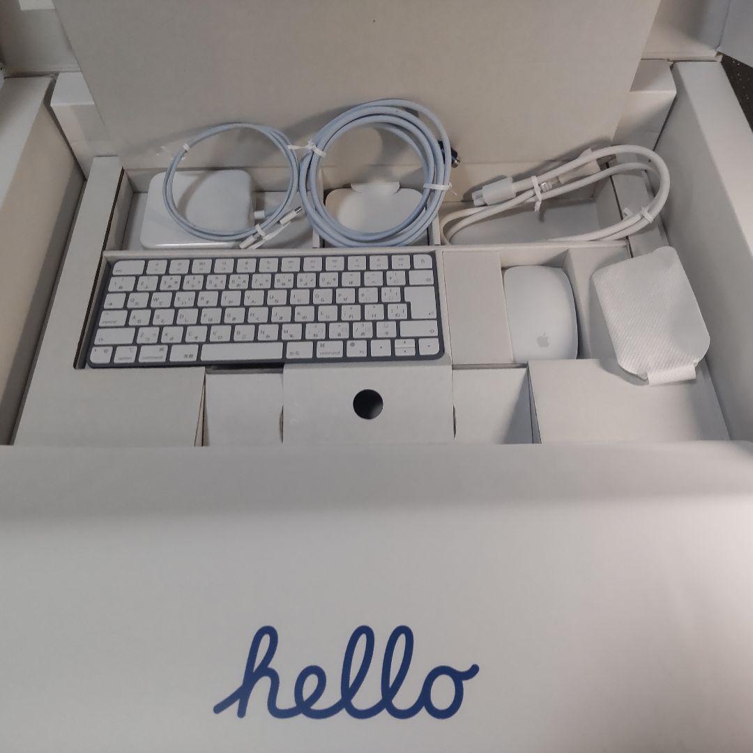 値 ↓Apple iMac 24inch 2021 M1 8GB SSD 256