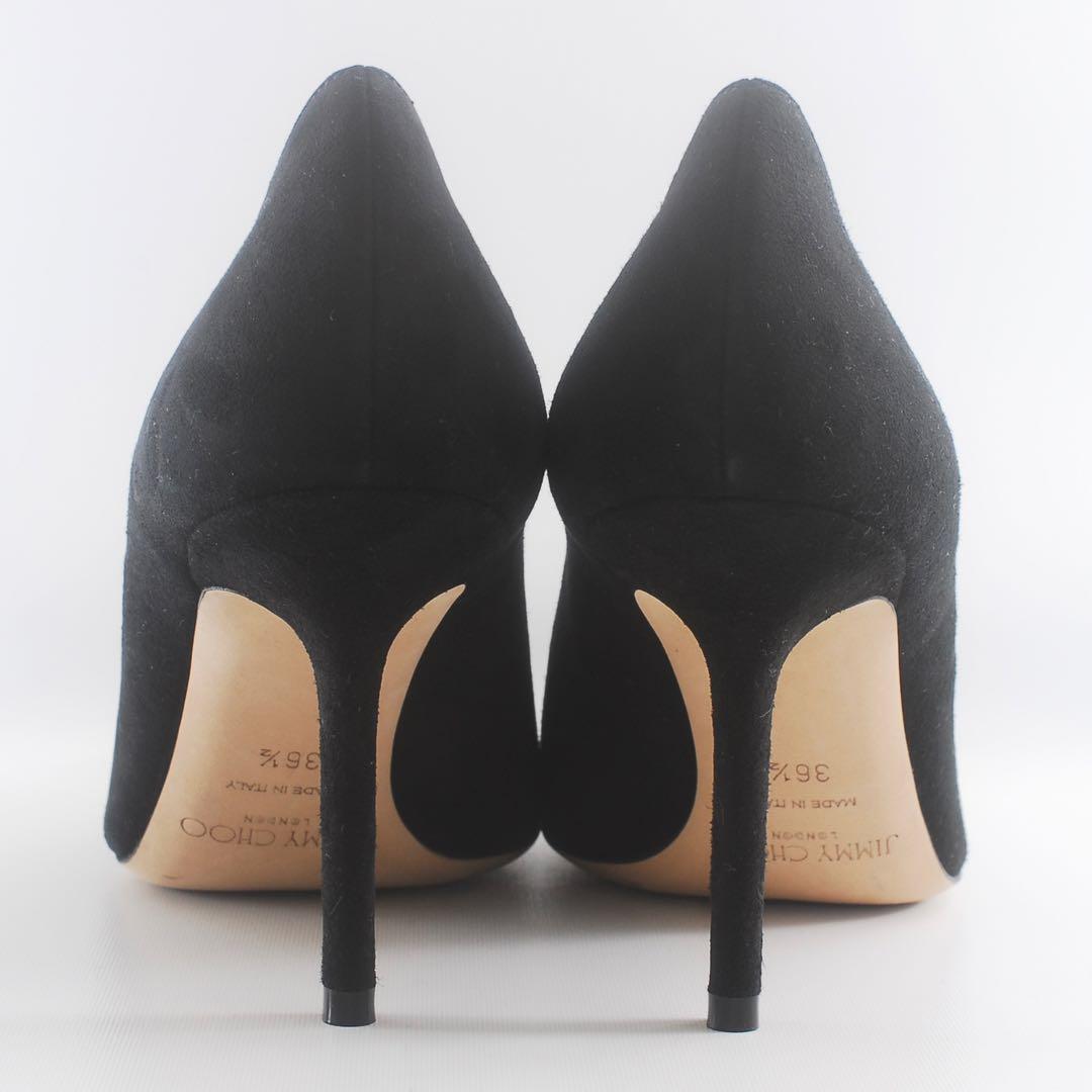 美品＊JIMMY CHOO＊ジミーチュウ＊23.5cm＊スエード＊ヒール