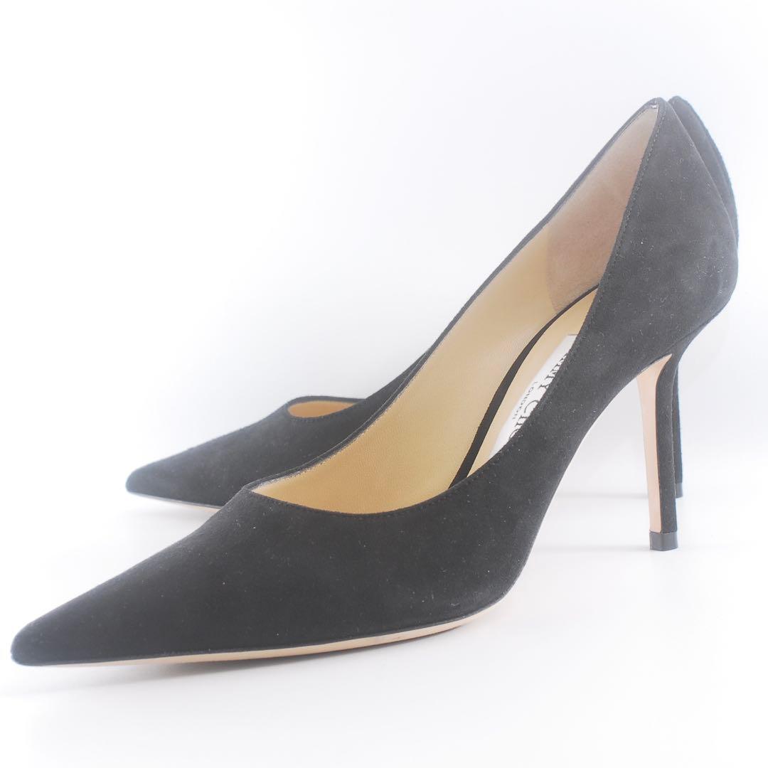 美品＊JIMMY CHOO＊ジミーチュウ＊23.5cm＊スエード＊ヒール
