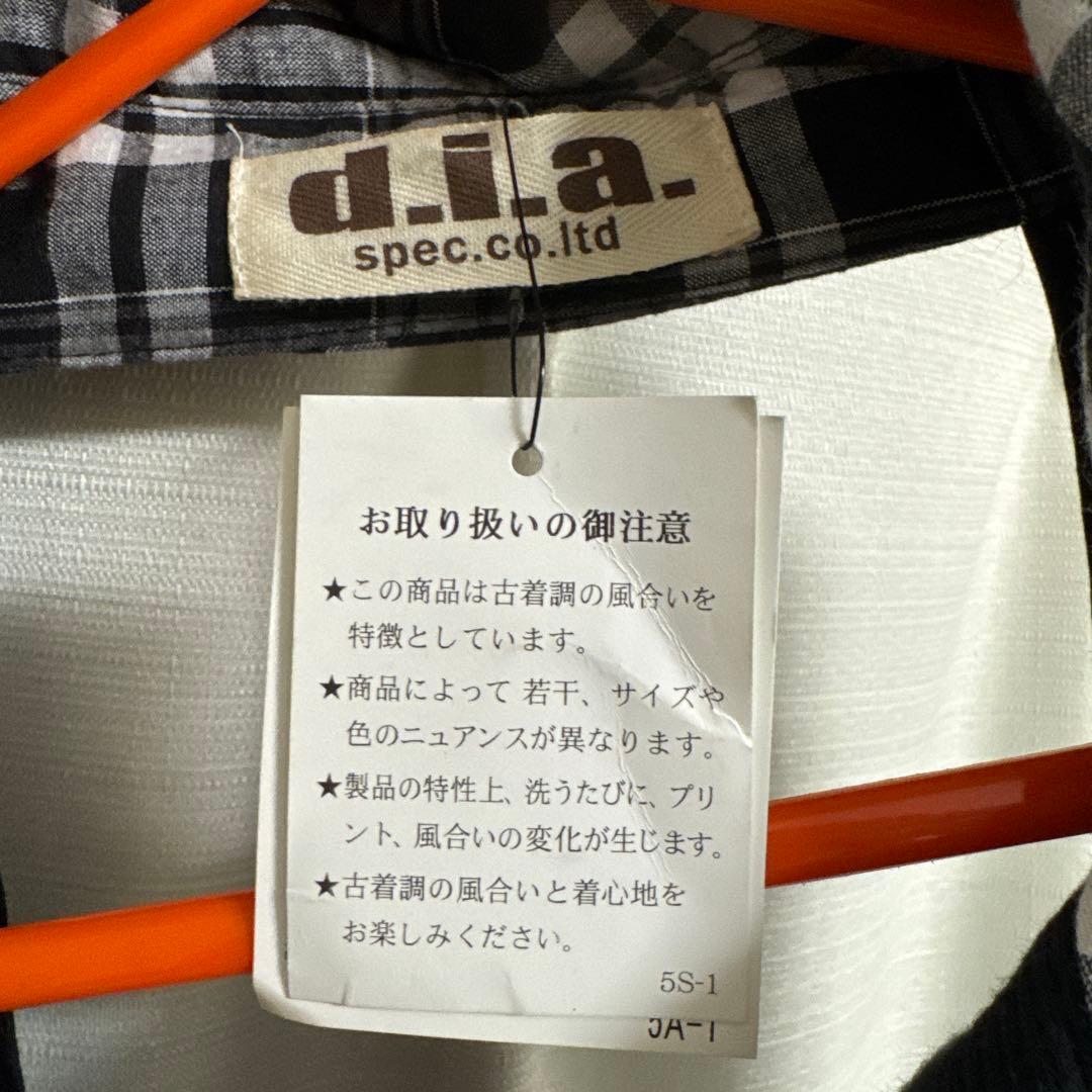 d.i.a 新品シャツ　背中空きタイプ　平成ギャルegg y2k