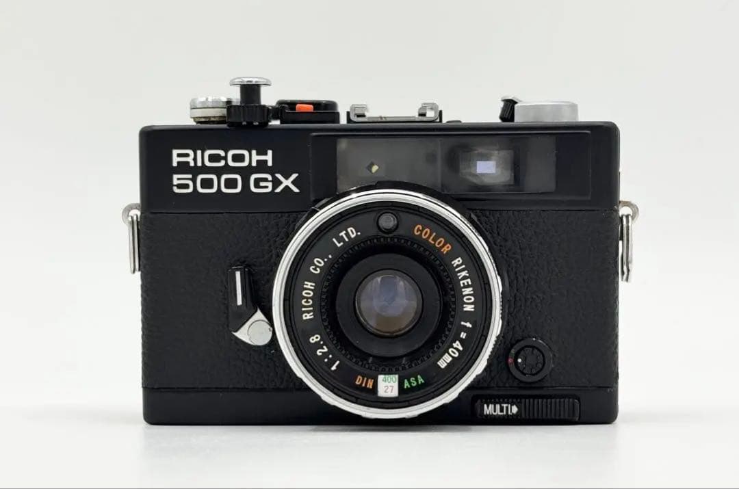 【完動品】リコー RICOH 500 GX レンジファインダー ブラック