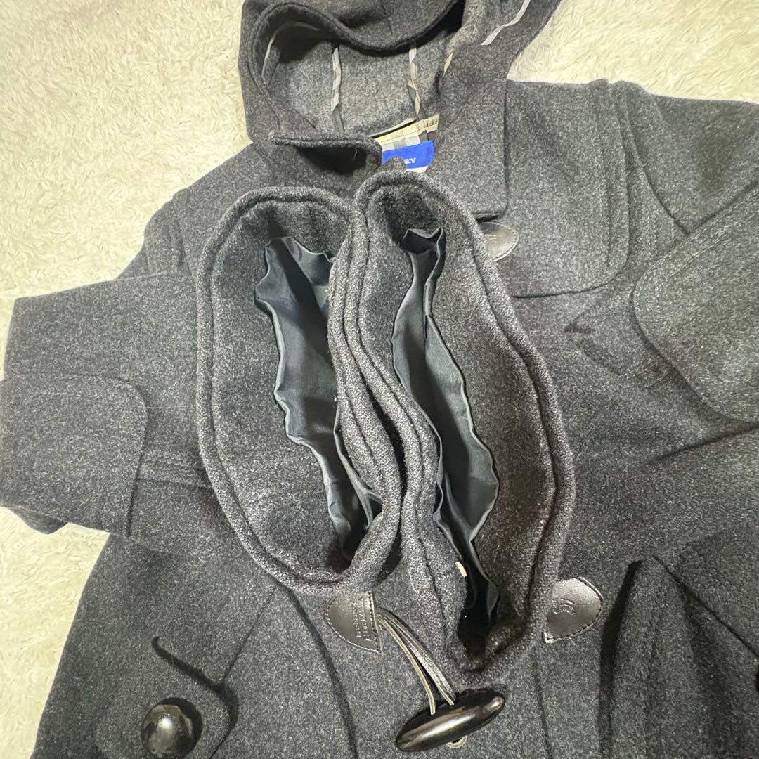 極美品✨ バーバリーブルーレーベル ショート　ダッフルコート チェックY2K