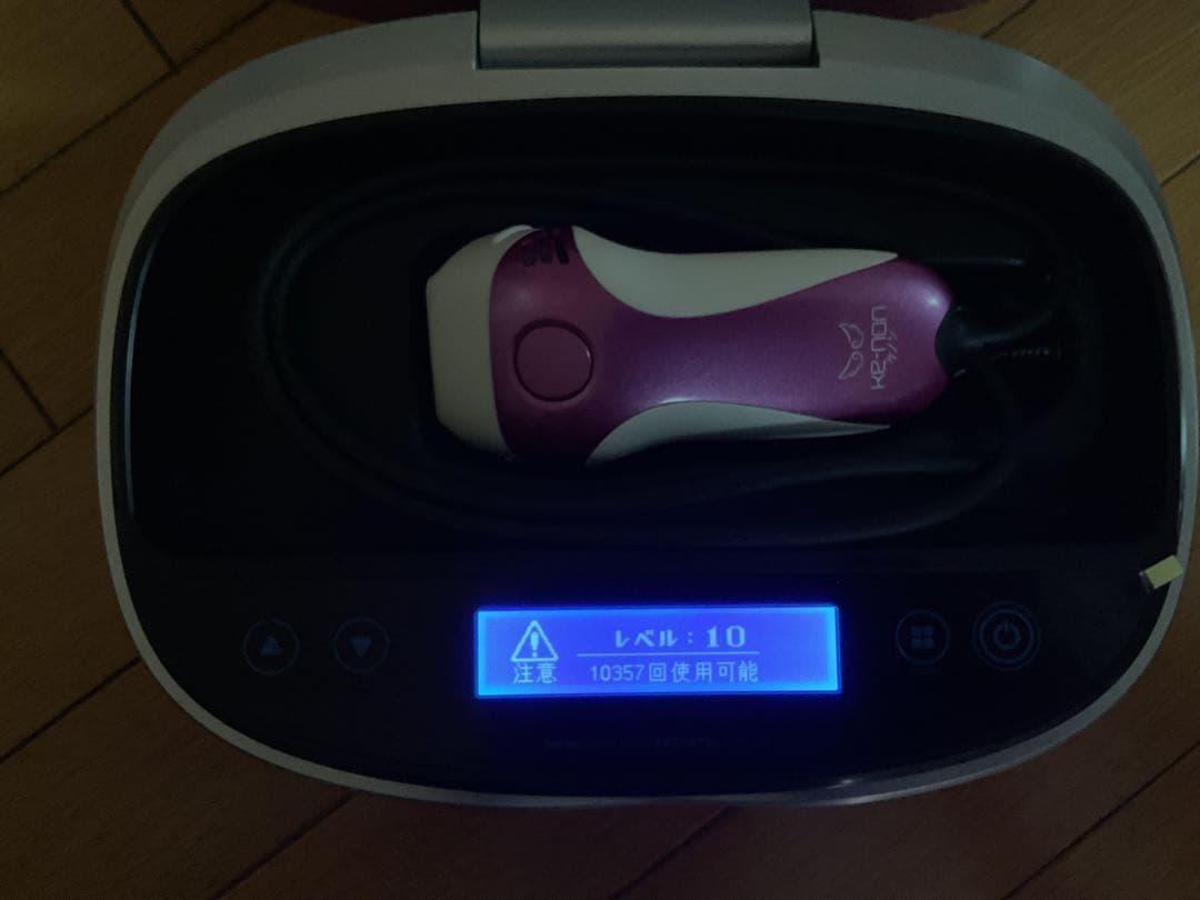 ケノンver.7.2 脱毛器 プレミアムカートリッジ、サングラス付き