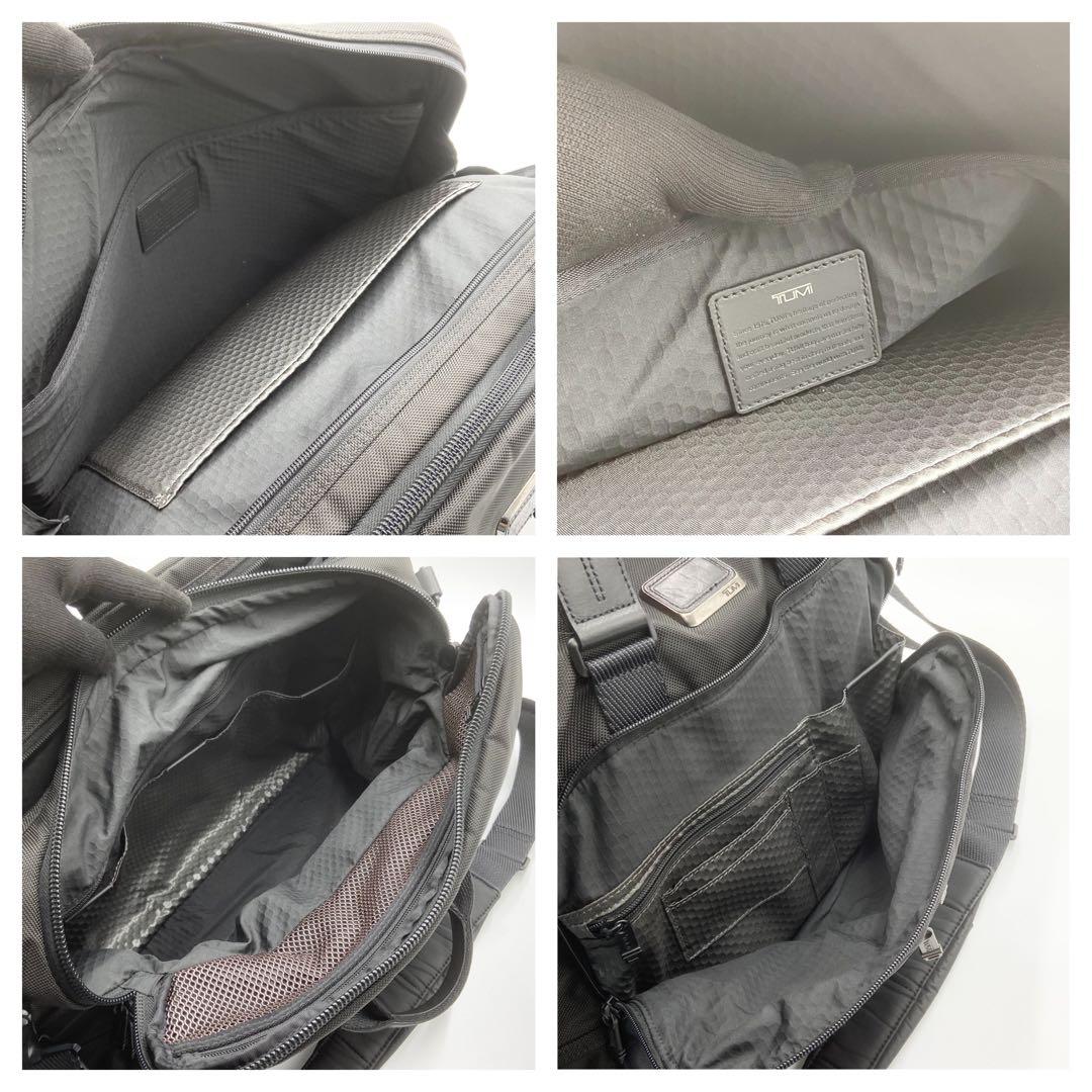 極美品　トゥミ　アルファ　ブラボー　ブリーフケース　ビジネスバッグ　ブラック