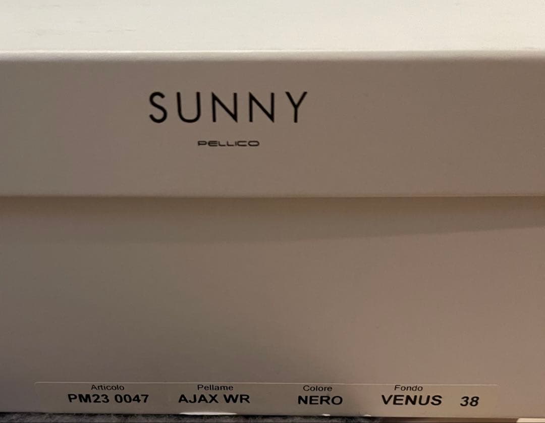 PELLICO SUNNYペリーコ サニー⭐︎未使用ロングブーツ38