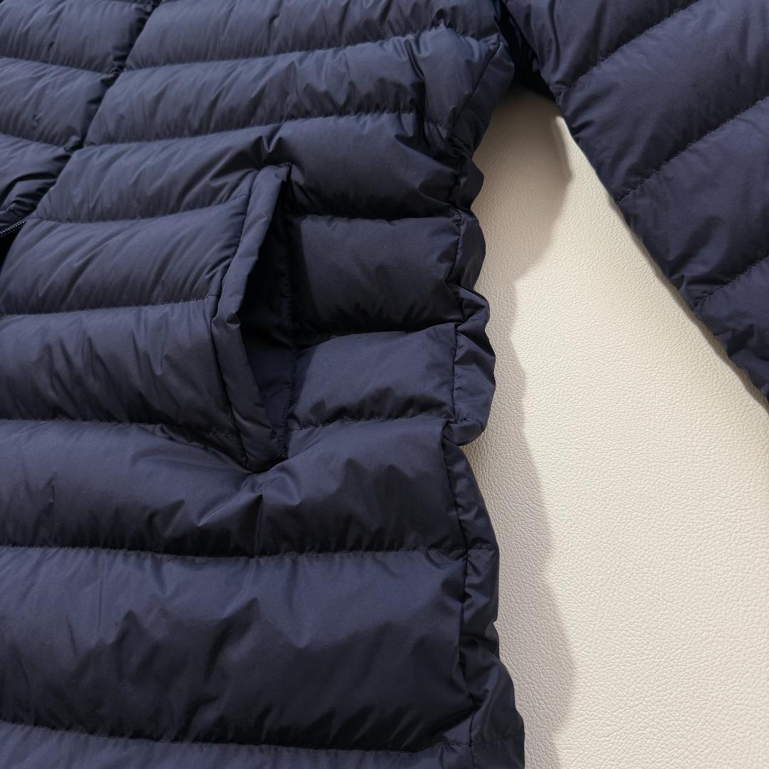 希少　UNIQLO XXL ウルトラライトダウンロングコート　フード取り外し可