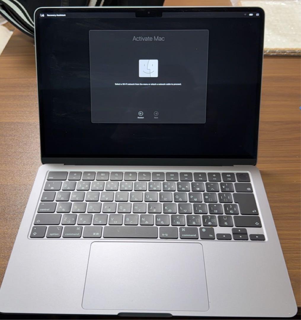 Apple M2 MacBook air 13インチ