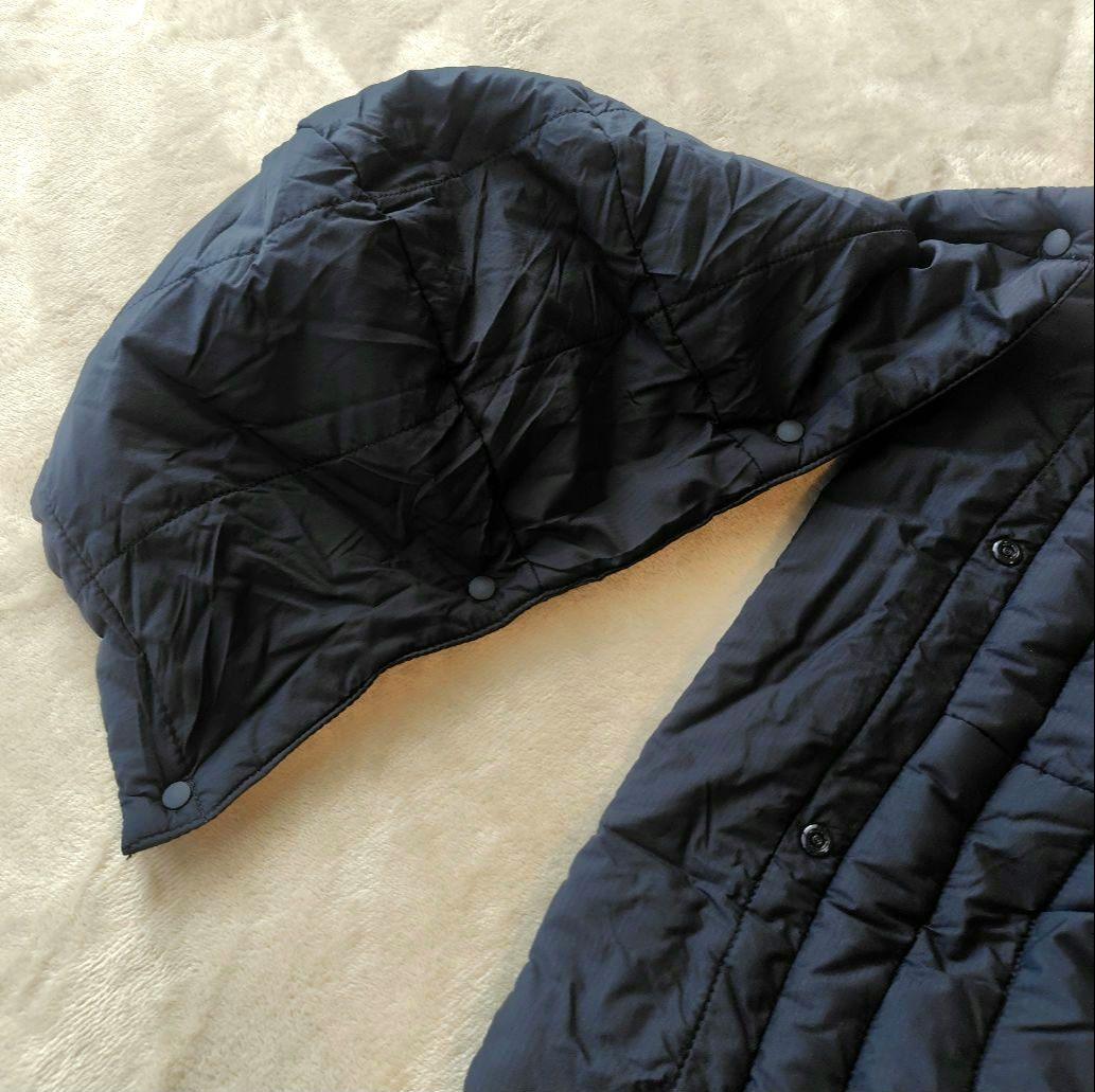 【美品】THE NORTH FACE シェルブランケット　フード付き　ブラック