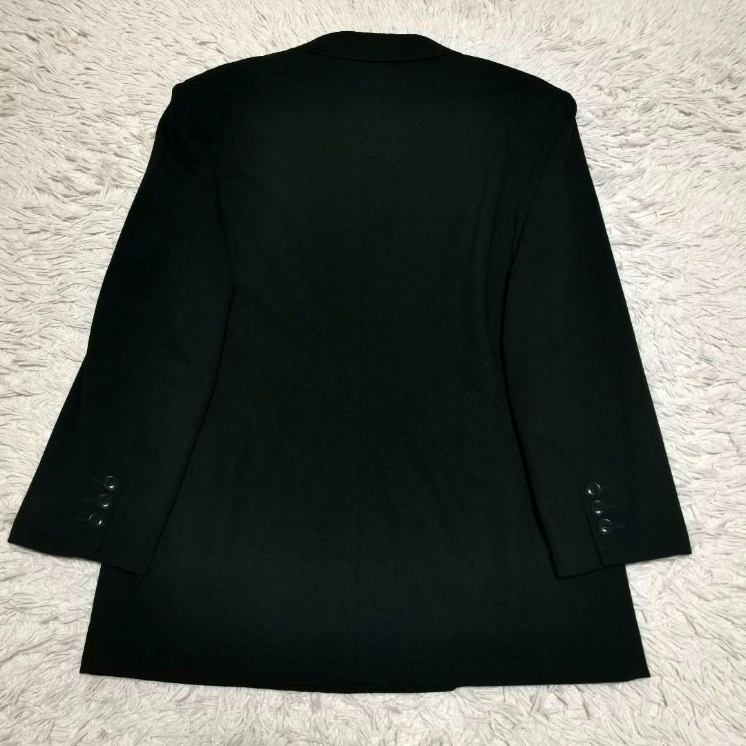 YOSHIYUKI KONISHI ダブル セットアップ スーツ 黒 　 LL