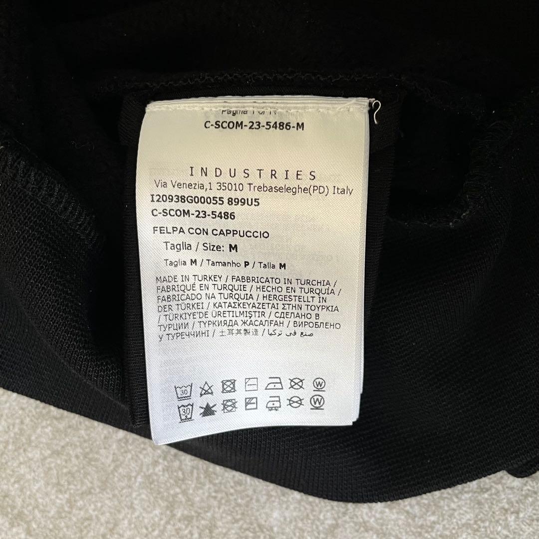 美品/23年式★モンクレール　FELPA パーカー　裏起毛　メンズ　黒　M