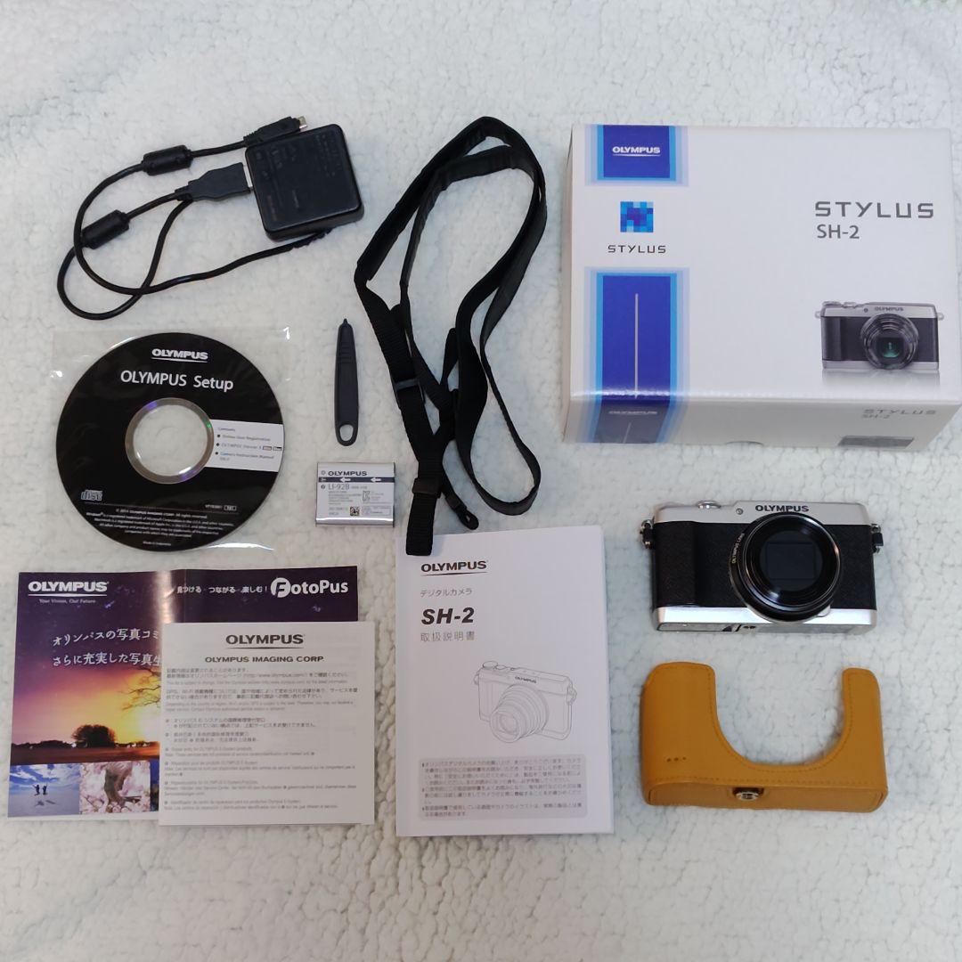OLYMPUS　STYLUS　SH-2　デジカメ