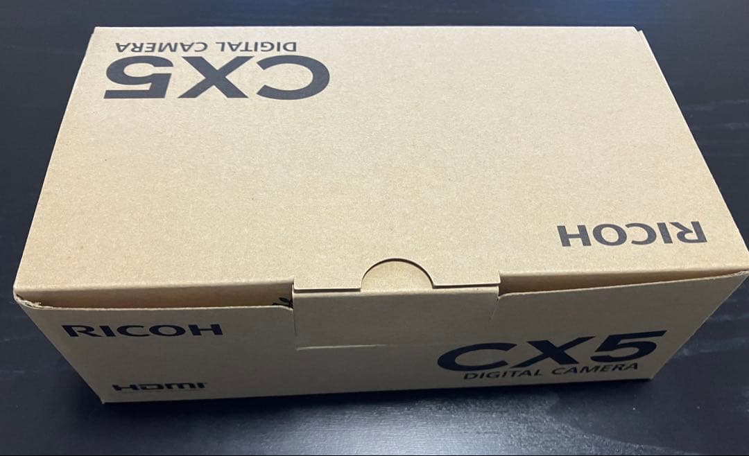 RICOH CX5 コンパクトデジタルカメラ　動作確認済　箱付き